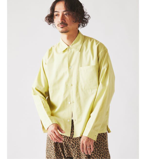 JOURNAL STANDARD relume「《予約》JAMES FABRIC / ジェームスファブリック ガーメントダイ シャツ」|シャツ・ブラウス|