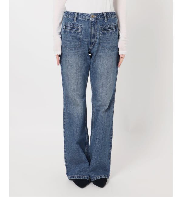 Oriens JOURNAL STANDARD「《予約》フレアデニムパンツ」|デニム|