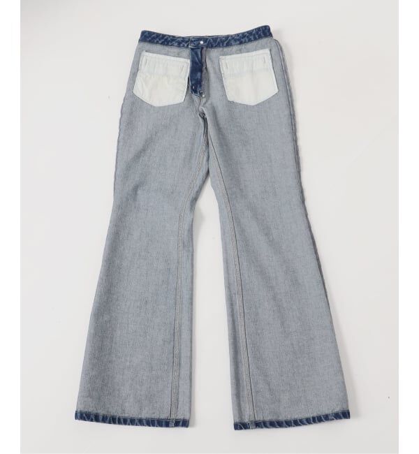 Oriens JOURNAL STANDARD「《予約》フレアデニムパンツ」|デニム|