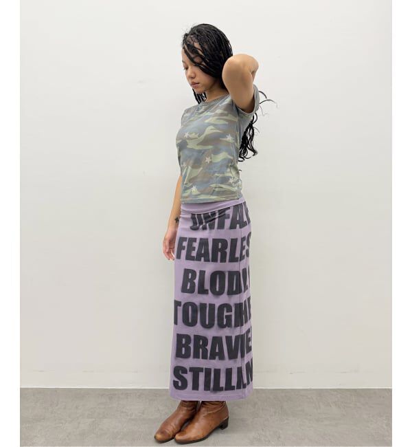 Oriens JOURNAL STANDARD「《予約》ロゴロングスカート」|スカート|