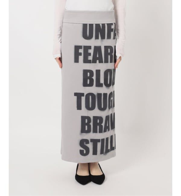 Oriens JOURNAL STANDARD「《予約》ロゴロングスカート」|スカート|