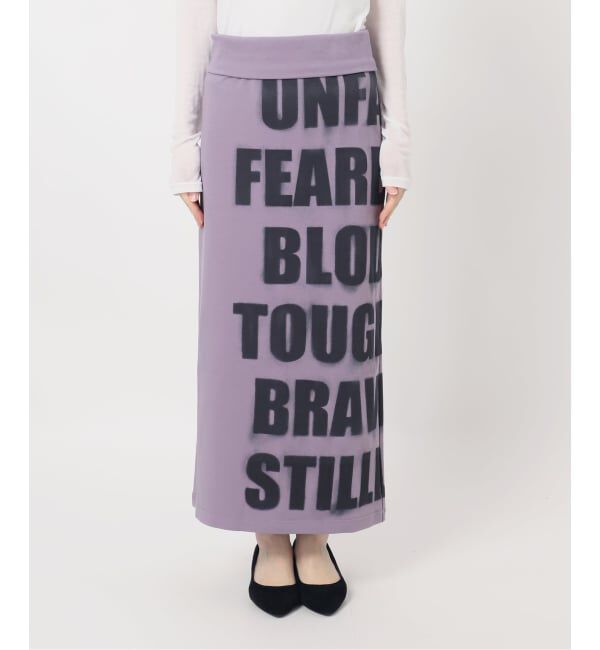 Oriens JOURNAL STANDARD「《予約》ロゴロングスカート」|スカート|