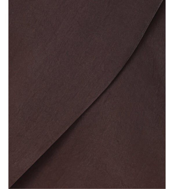 NOBLE「《追加》キュプラサテンナローAラインスカート」|スカート|