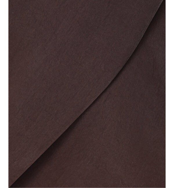 NOBLE「《追加》キュプラサテンナローAラインスカート」|スカート|