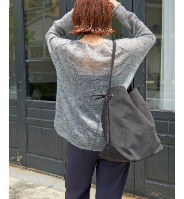 Spick and Span「《WEB限定カラー有り / 追加》ルーズモヘヤMIXボートネックニット」|ニット・セーター|