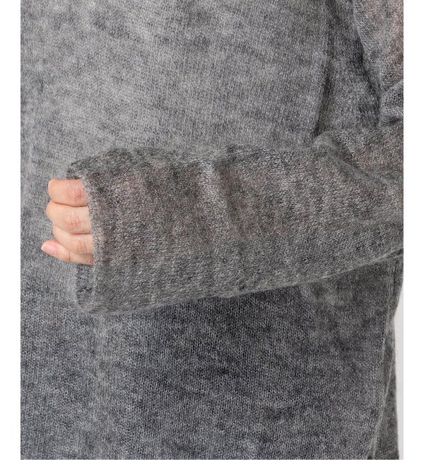 Spick and Span「《WEB限定カラー有り / 追加》ルーズモヘヤMIXボートネックニット」|ニット・セーター|