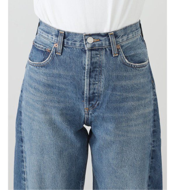 NOBLE「AGOLDE/エーゴールドイー LUNA PIECED JEAN」|デニム|