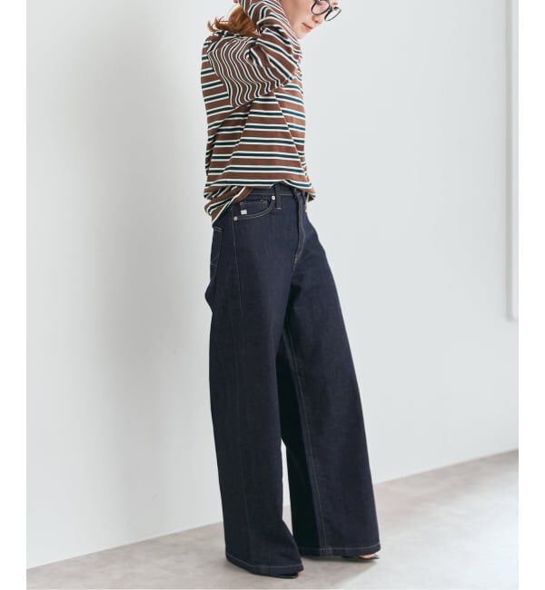 Spick and Span「SOMETHING / サムシング 別注 NEW LISA WIDE*」|デニム|