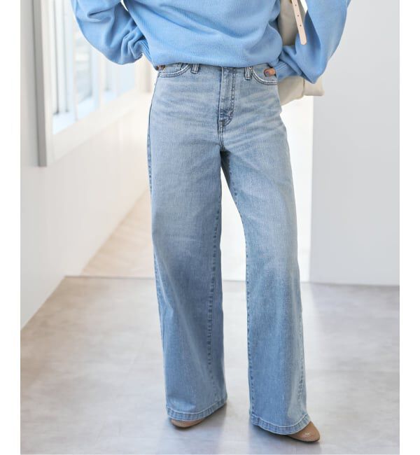Spick and Span「SOMETHING / サムシング 別注 NEW LISA WIDE*」|デニム|