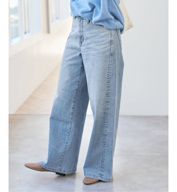Spick and Span「SOMETHING / サムシング 別注 NEW LISA WIDE*」|デニム|