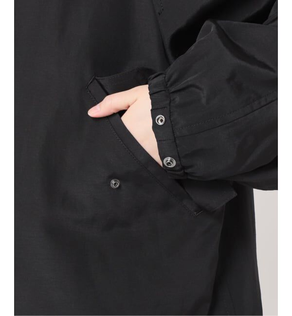 FRAMeWORK「≪追加予約≫リネンPLタッサーフードショートブルゾン」|ブルゾン・スタジャン|