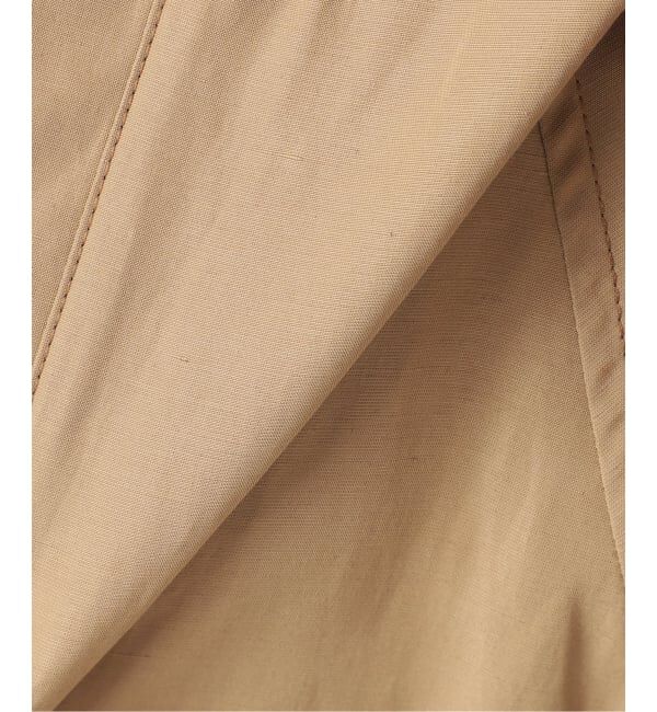 FRAMeWORK「≪追加予約≫リネンPLタッサーフードショートブルゾン」|ブルゾン・スタジャン|