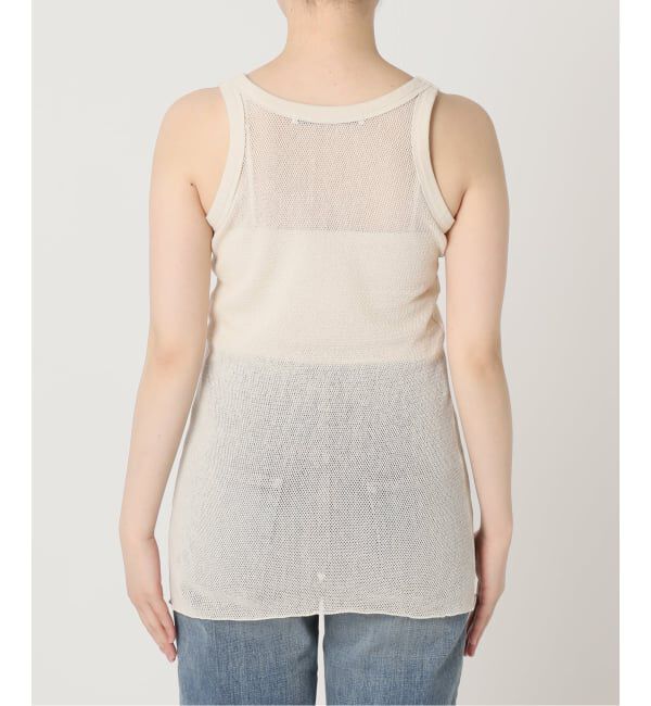 FRAMeWORK「≪追加予約≫メッシュタンクトップ」|タンクトップ|