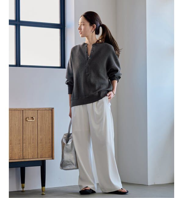 FRAMeWORK「≪WEB限定 / 追加予約≫ワッフルヘンリープルオーバー」|Tシャツ・カットソー|