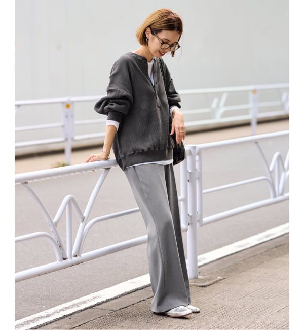 FRAMeWORK「≪WEB限定 / 追加予約≫ワッフルヘンリープルオーバー」|Tシャツ・カットソー|