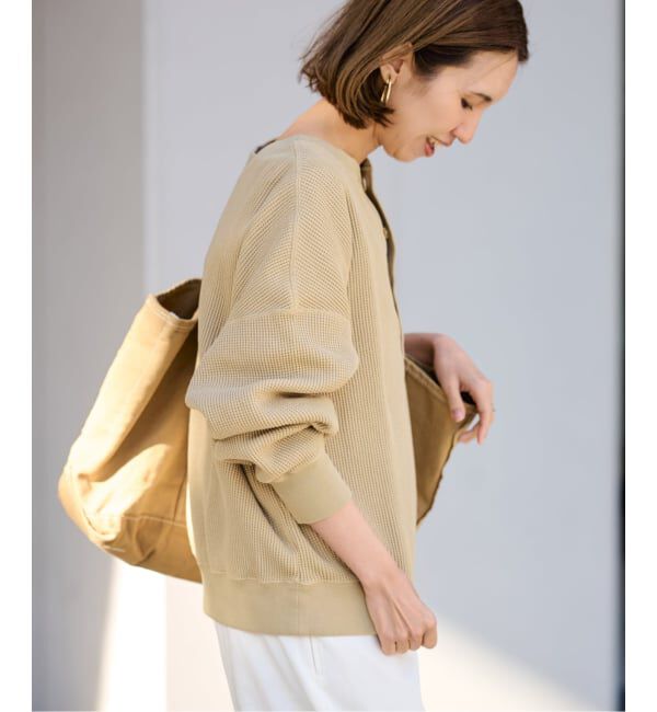 FRAMeWORK「≪WEB限定 / 追加予約≫ワッフルヘンリープルオーバー」|Tシャツ・カットソー|