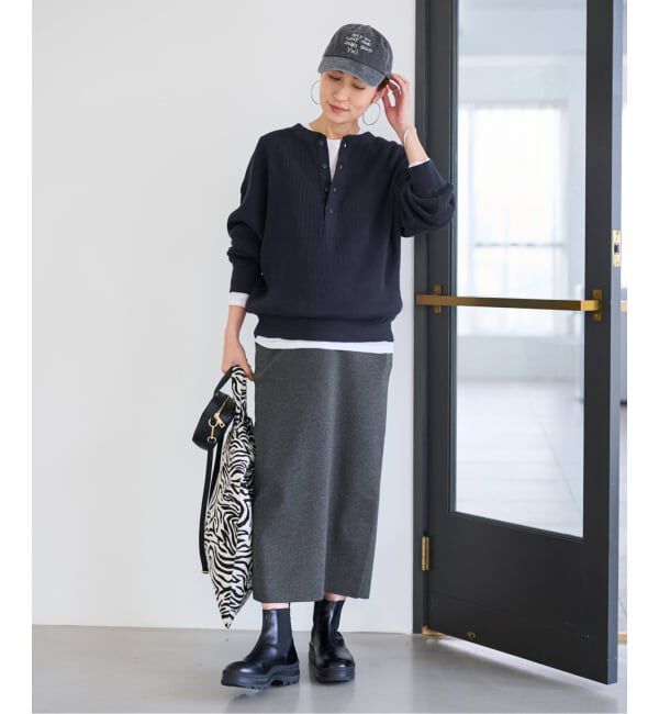 FRAMeWORK「≪WEB限定 / 追加予約≫ワッフルヘンリープルオーバー」|Tシャツ・カットソー|