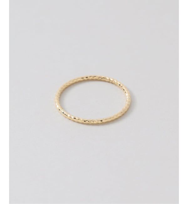 Lilas by Spick&Span「シャインカットリング K18」|リング|