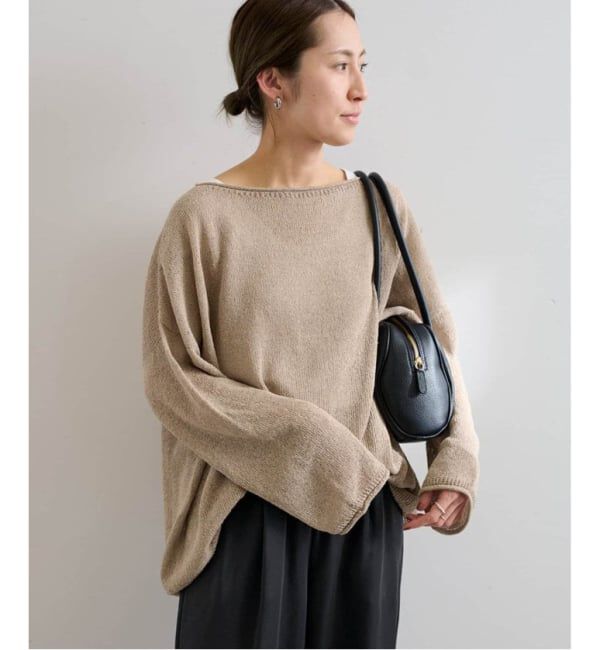 FRAMeWORK「≪一部カラーWEB限定 / 追加予約≫ウォッシャブルニュアンスワイドプルオーバー」|ニット・セーター|