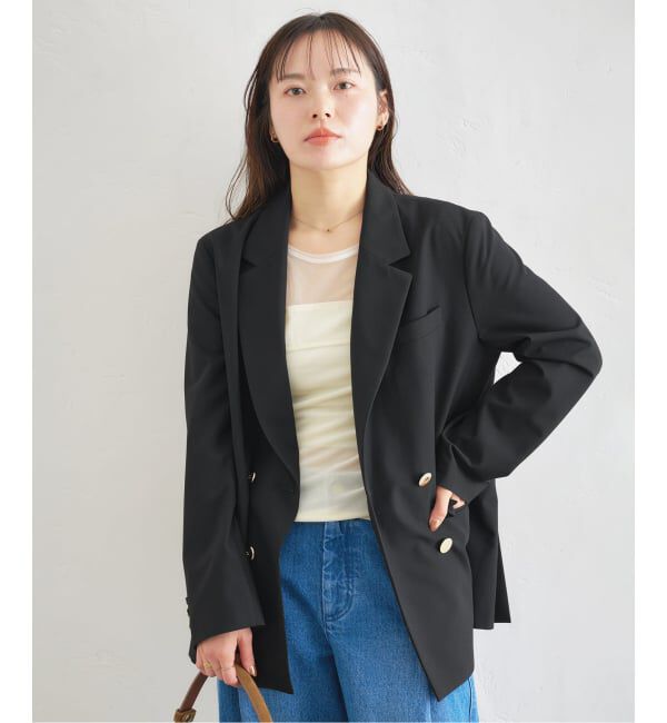 U by SPICK&SPAN「《予約》ダブルボタンジャケット」|その他|