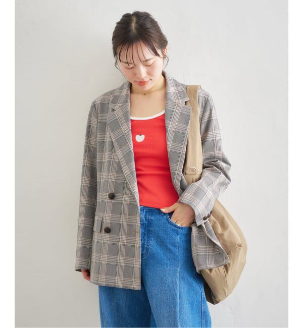 U by SPICK&SPAN「《予約》ダブルボタンジャケット」|その他|