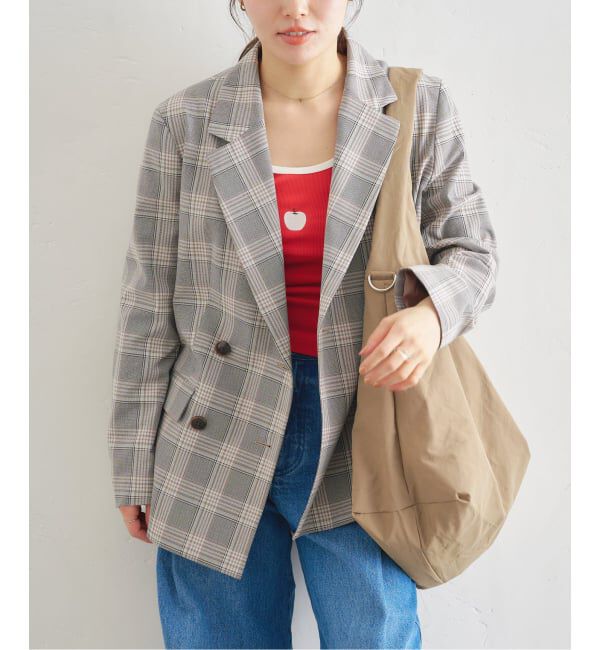 U by SPICK&SPAN「《予約》ダブルボタンジャケット」|その他|