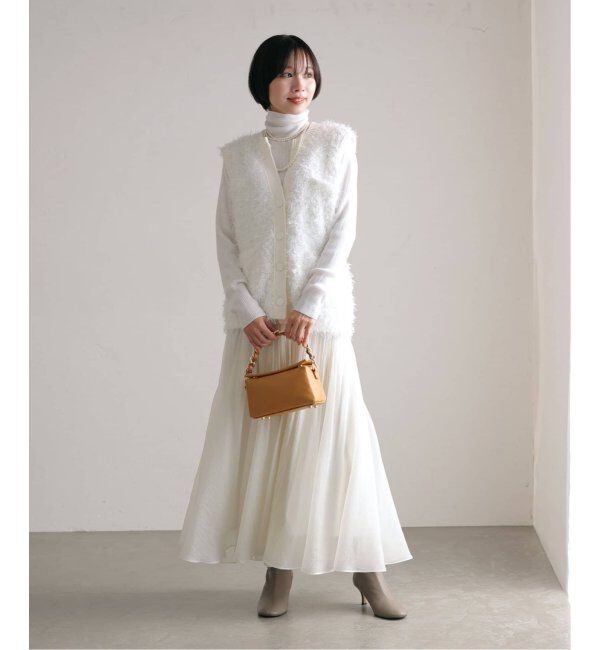  「《追加》【洗える】フェザーベスト」|ベスト・ジレ|