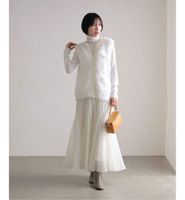  「《追加》【洗える】フェザーベスト」|ベスト・ジレ|