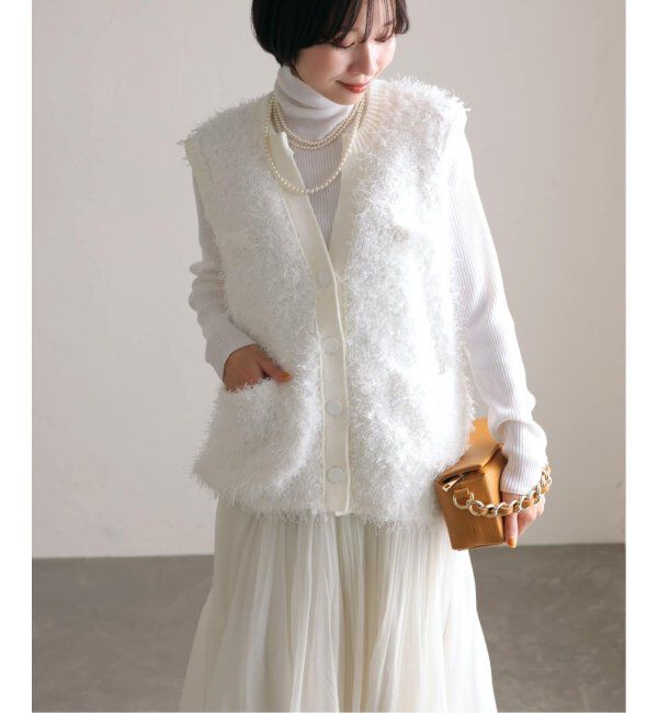  「《追加》【洗える】フェザーベスト」|ベスト・ジレ|