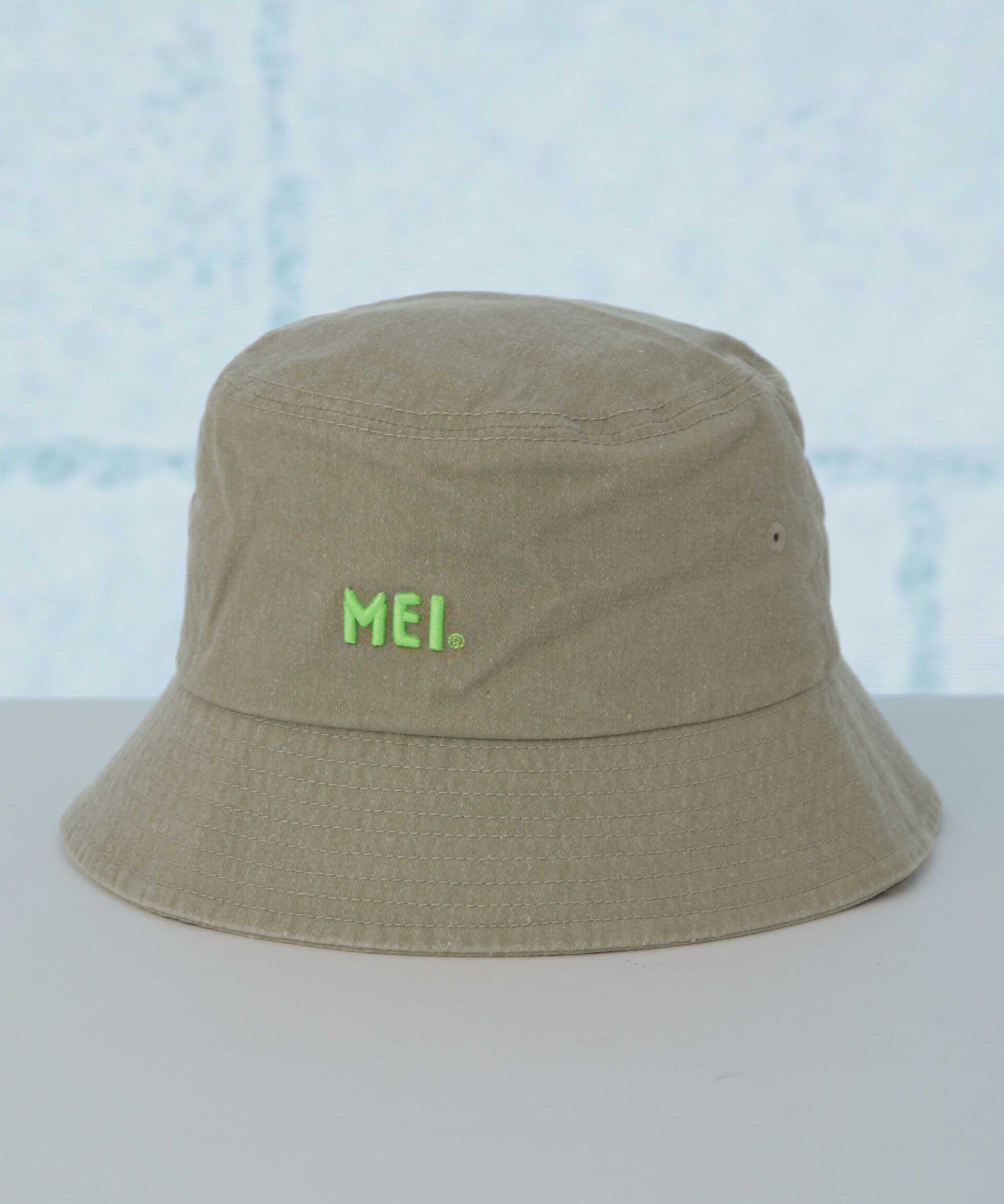 nano･universe「MEI/MEI BUCKETHAT PIGMENT」|キャップ・キャスケット|ベージュ