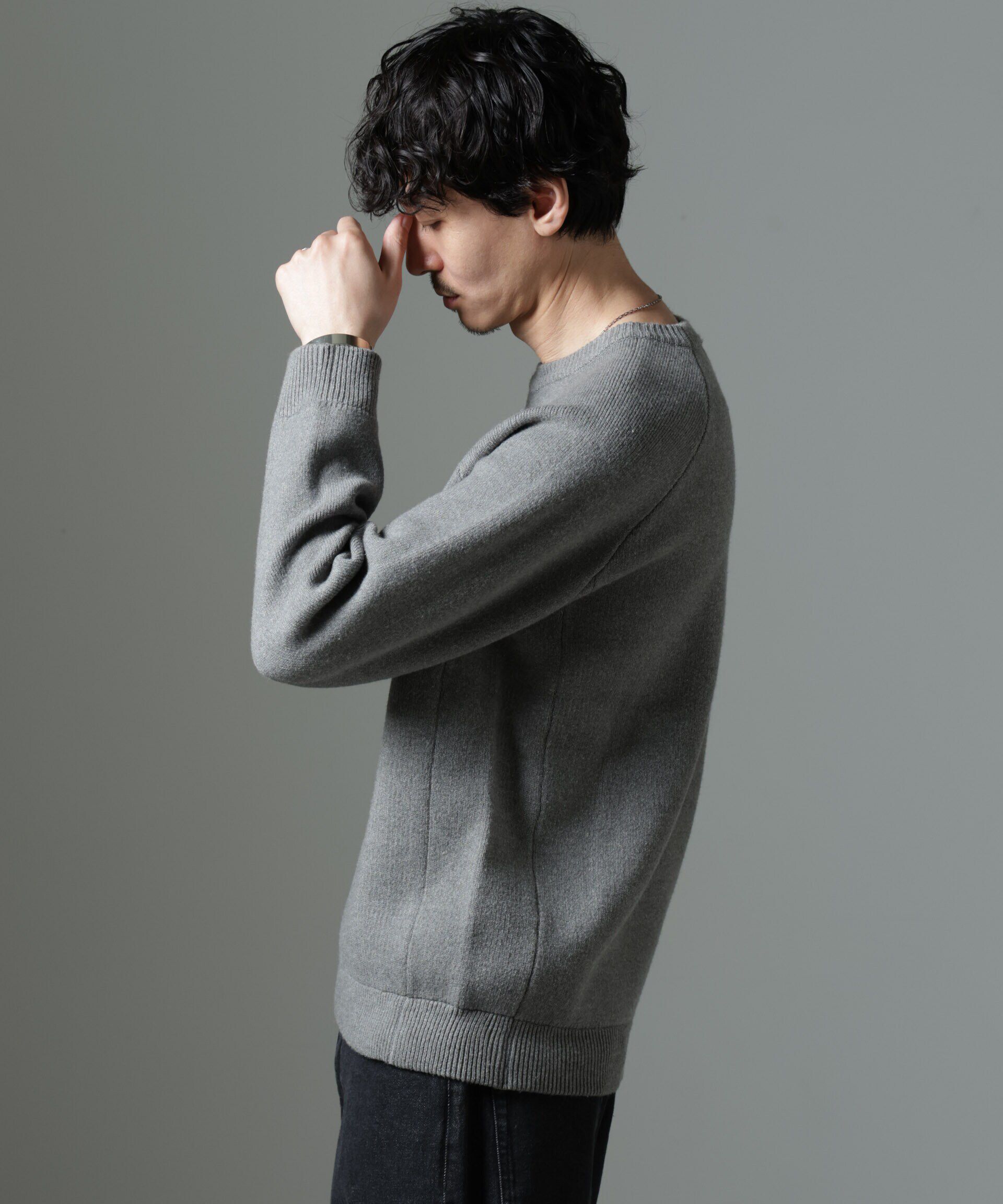 nano･universe「ウォッシャブル ダブルフェイスニット」|ニット・セーター|