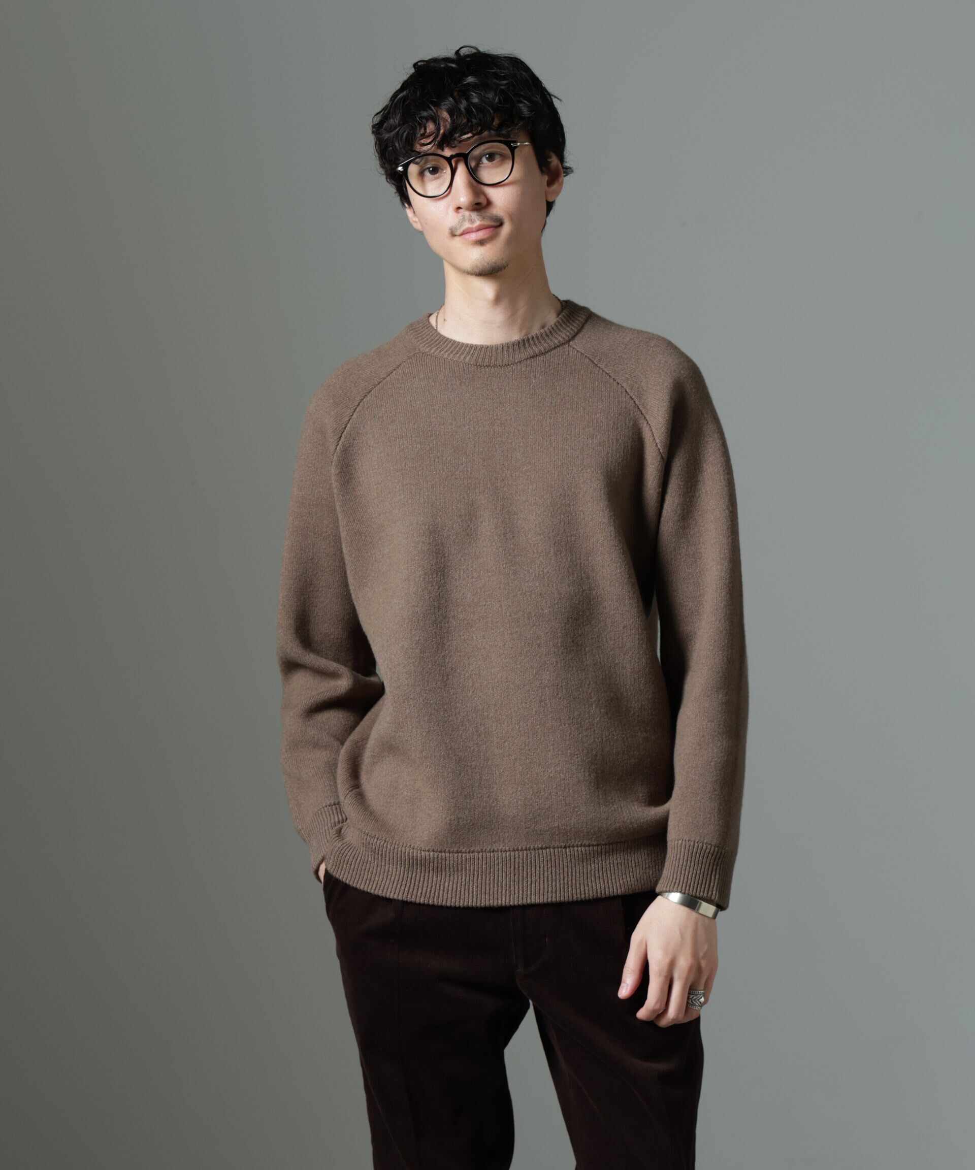 nano･universe「ウォッシャブル ダブルフェイスニット」|ニット・セーター|