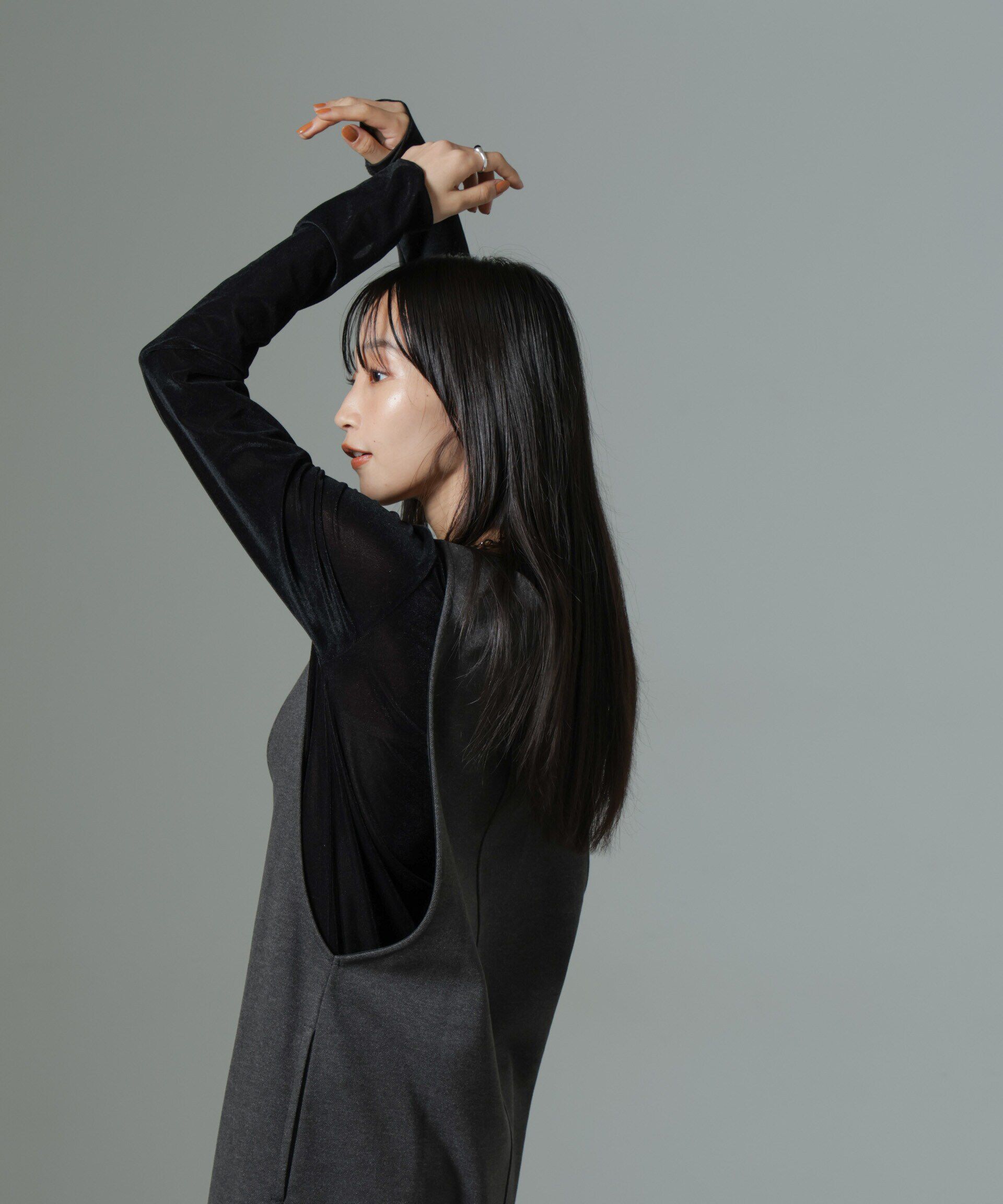 nano･universe「シアーベロアロングTシャツ」|Tシャツ・カットソー|