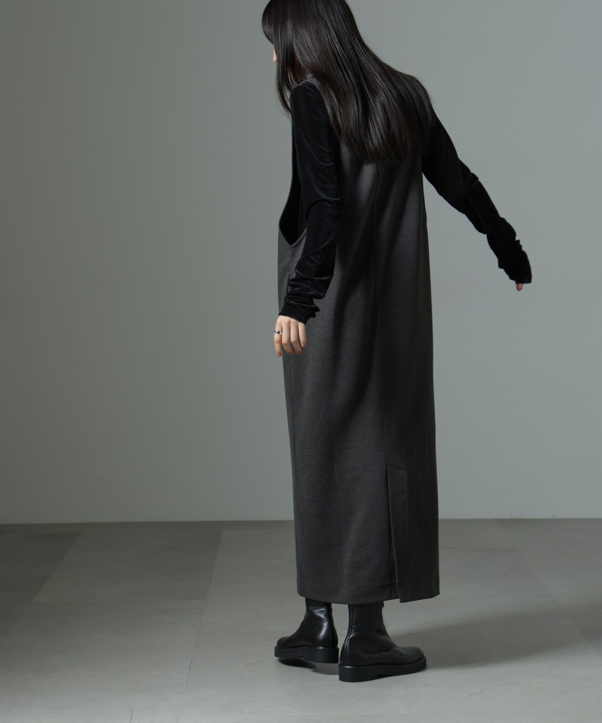 nano･universe「シアーベロアロングTシャツ」|Tシャツ・カットソー|