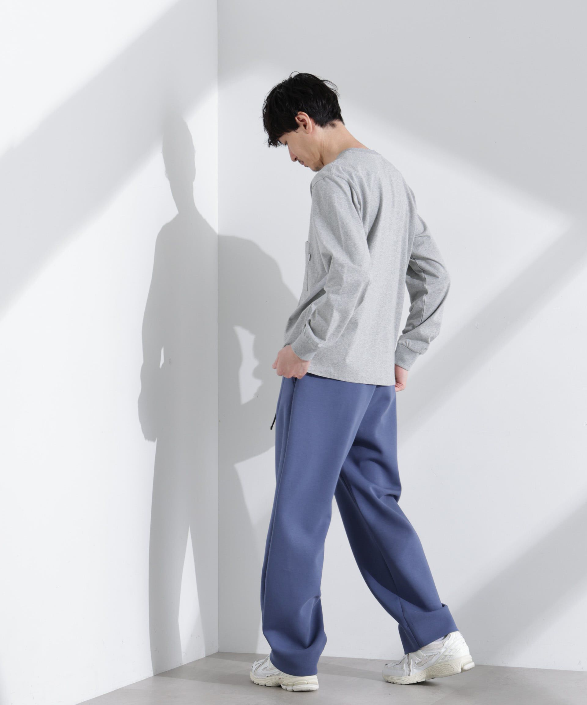 nano･universe「「NJ/CLUB」 ベーシックポケットロングスリーブTシャツ」|Tシャツ・カットソー|