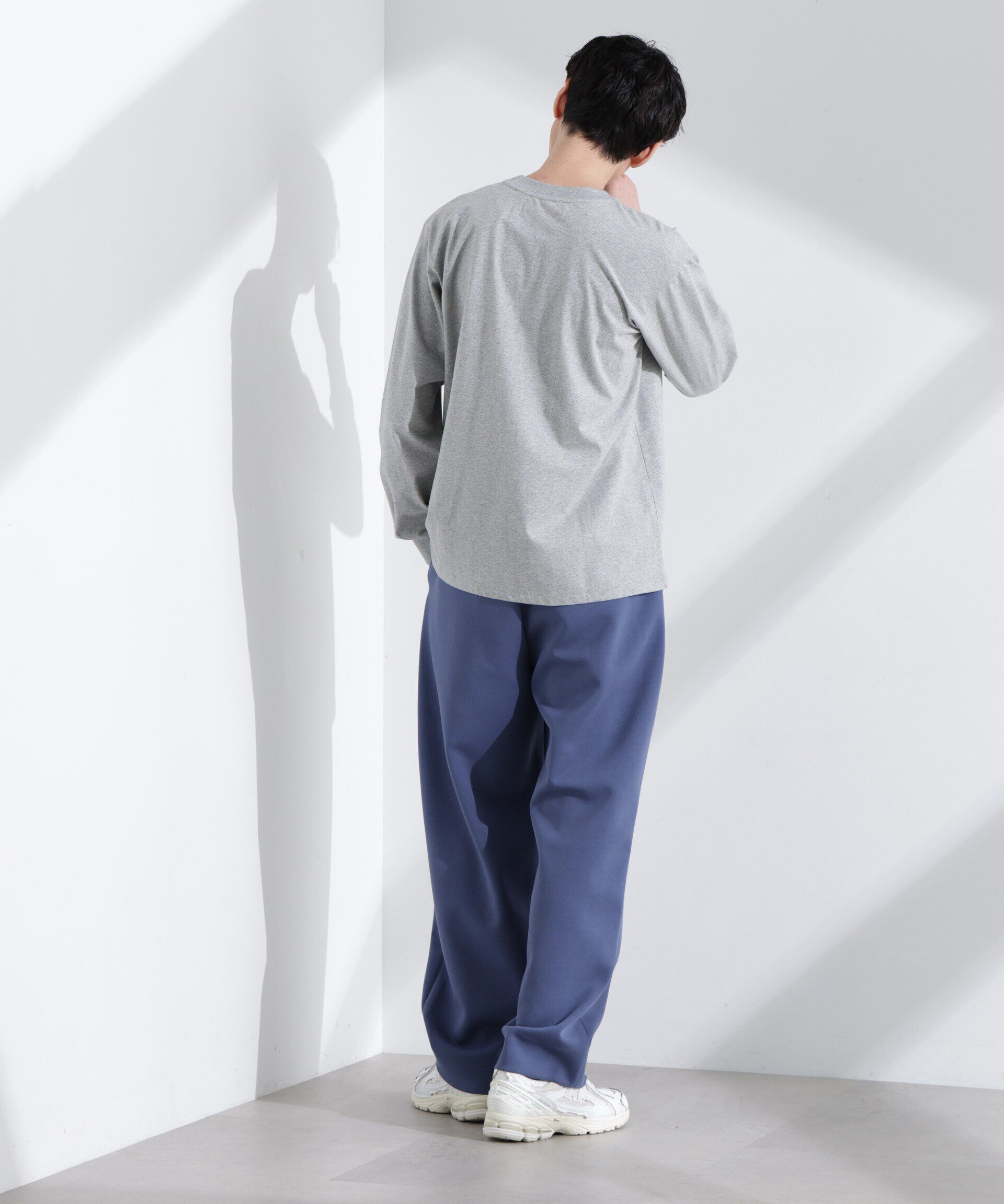 nano･universe「「NJ/CLUB」 ベーシックポケットロングスリーブTシャツ」|Tシャツ・カットソー|