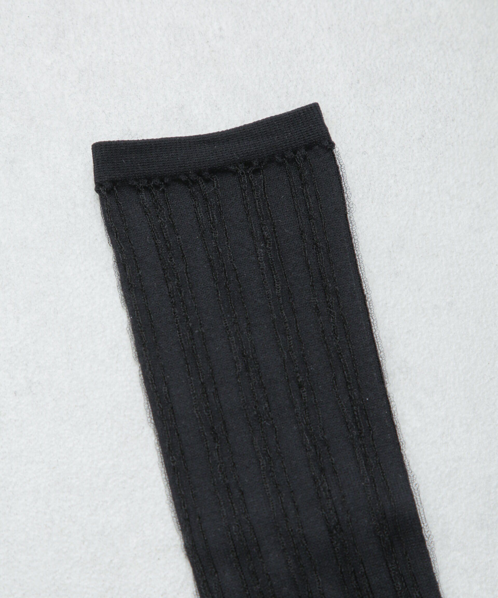 nano･universe「シアーストライプソックス」|ソックス|