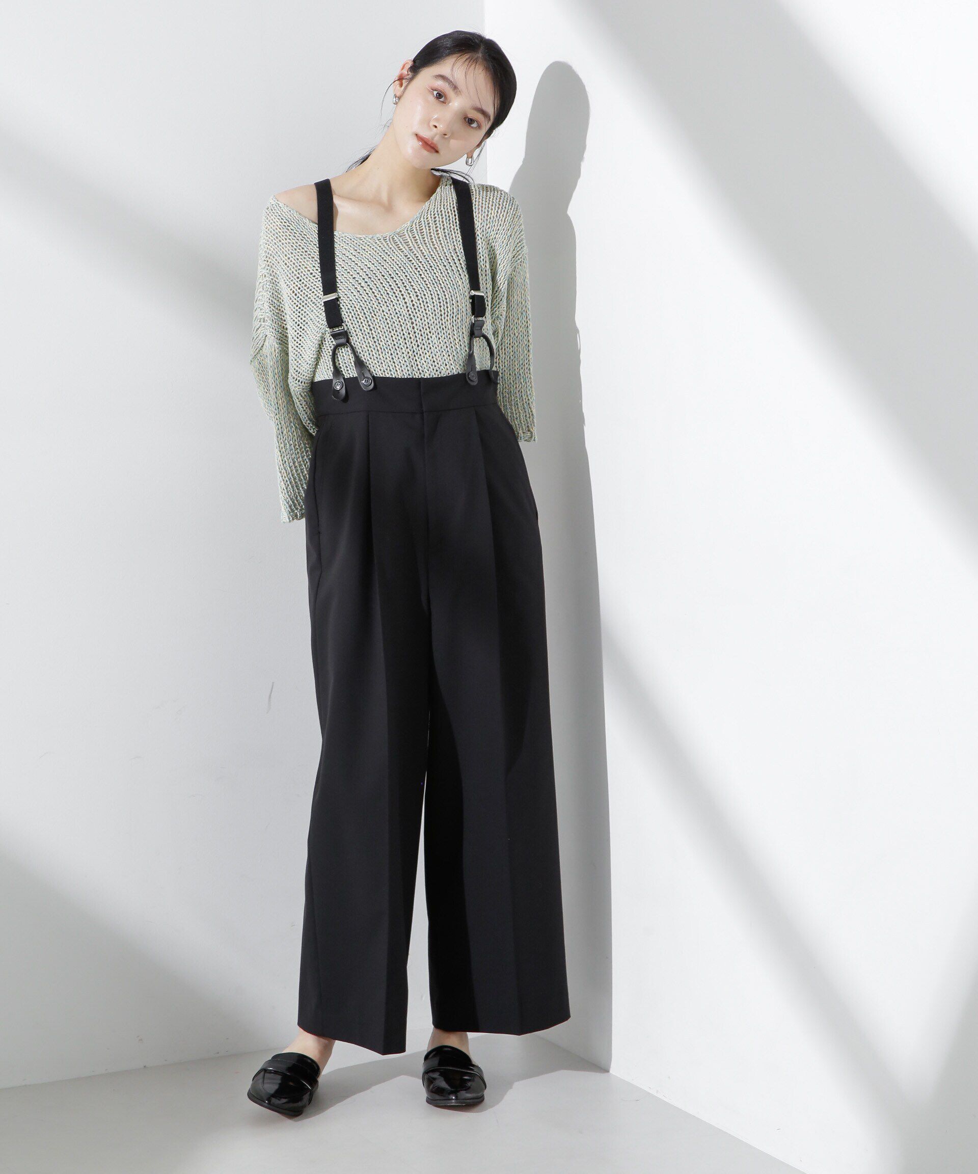 nano･universe「サスペンダー付きサロペット」|チノ|