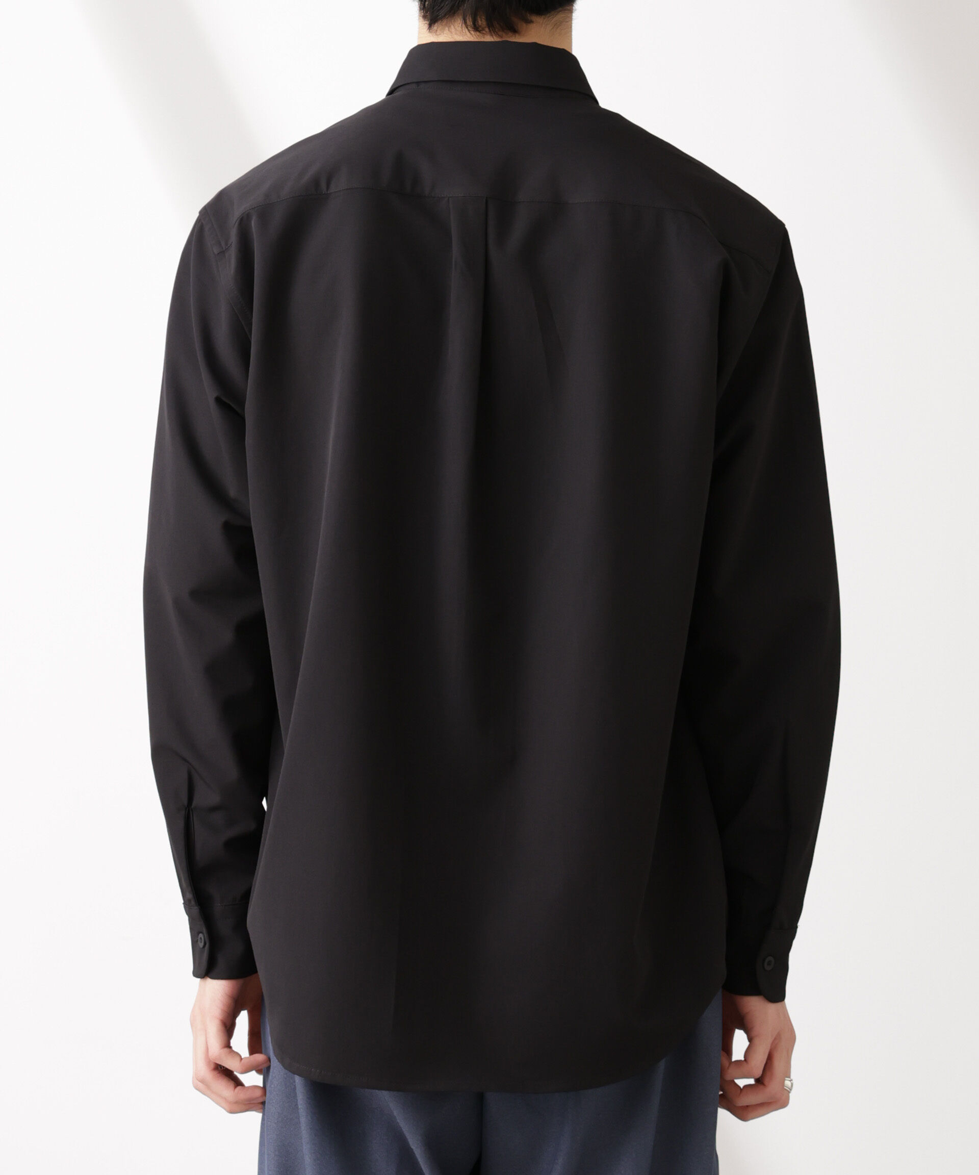 nano･universe「ライトウェイトストレッチ シャツ長袖」|シャツ・ブラウス|