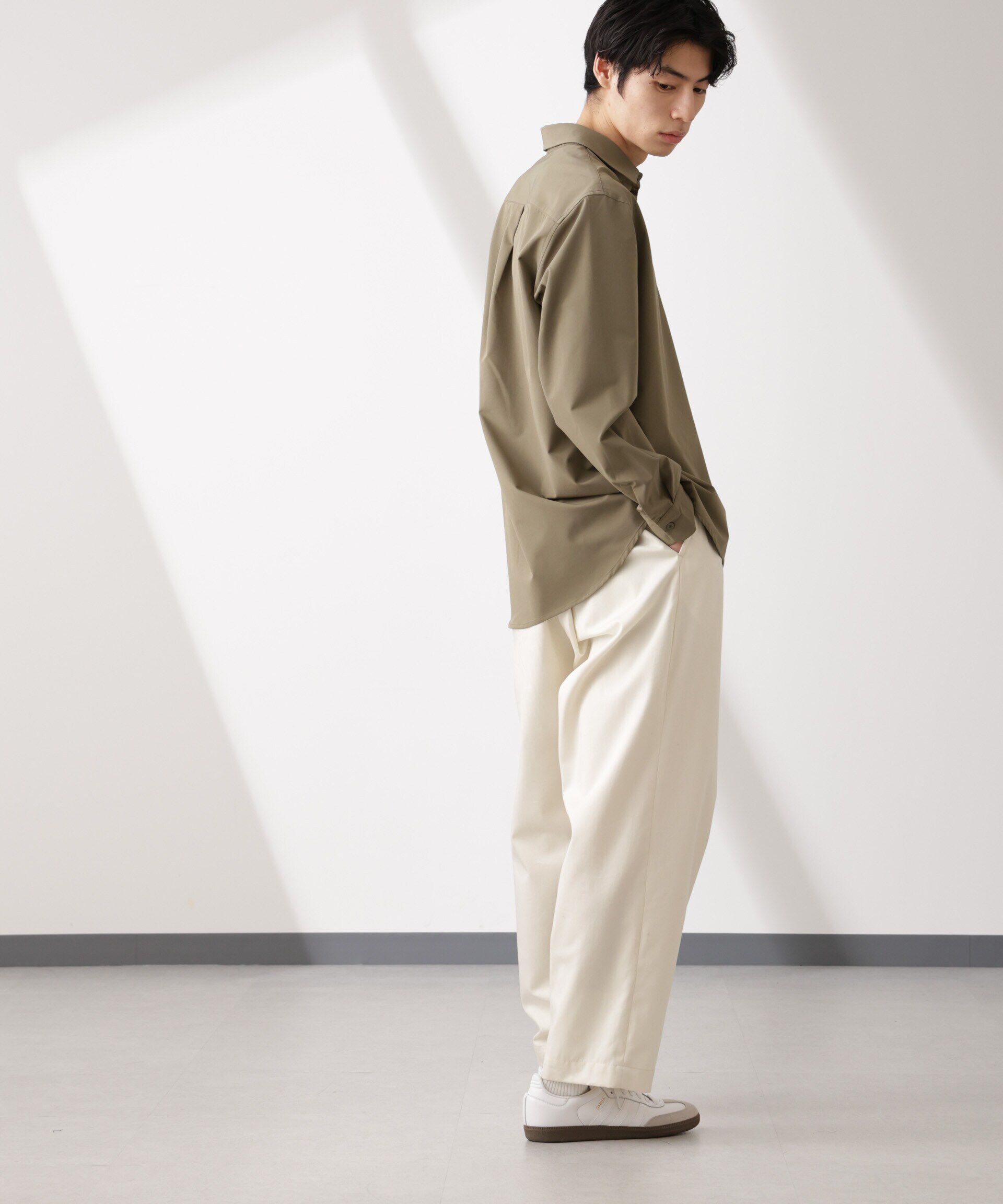 nano･universe「ライトウェイトストレッチ シャツ長袖」|シャツ・ブラウス|