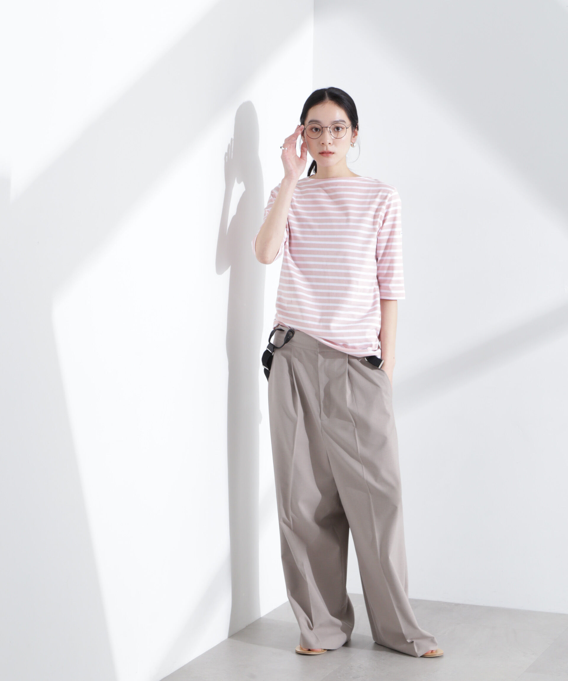 nano･universe「ORCIVAL/BFJ_BOAT NECK H/S P.O.」|Tシャツ・カットソー|