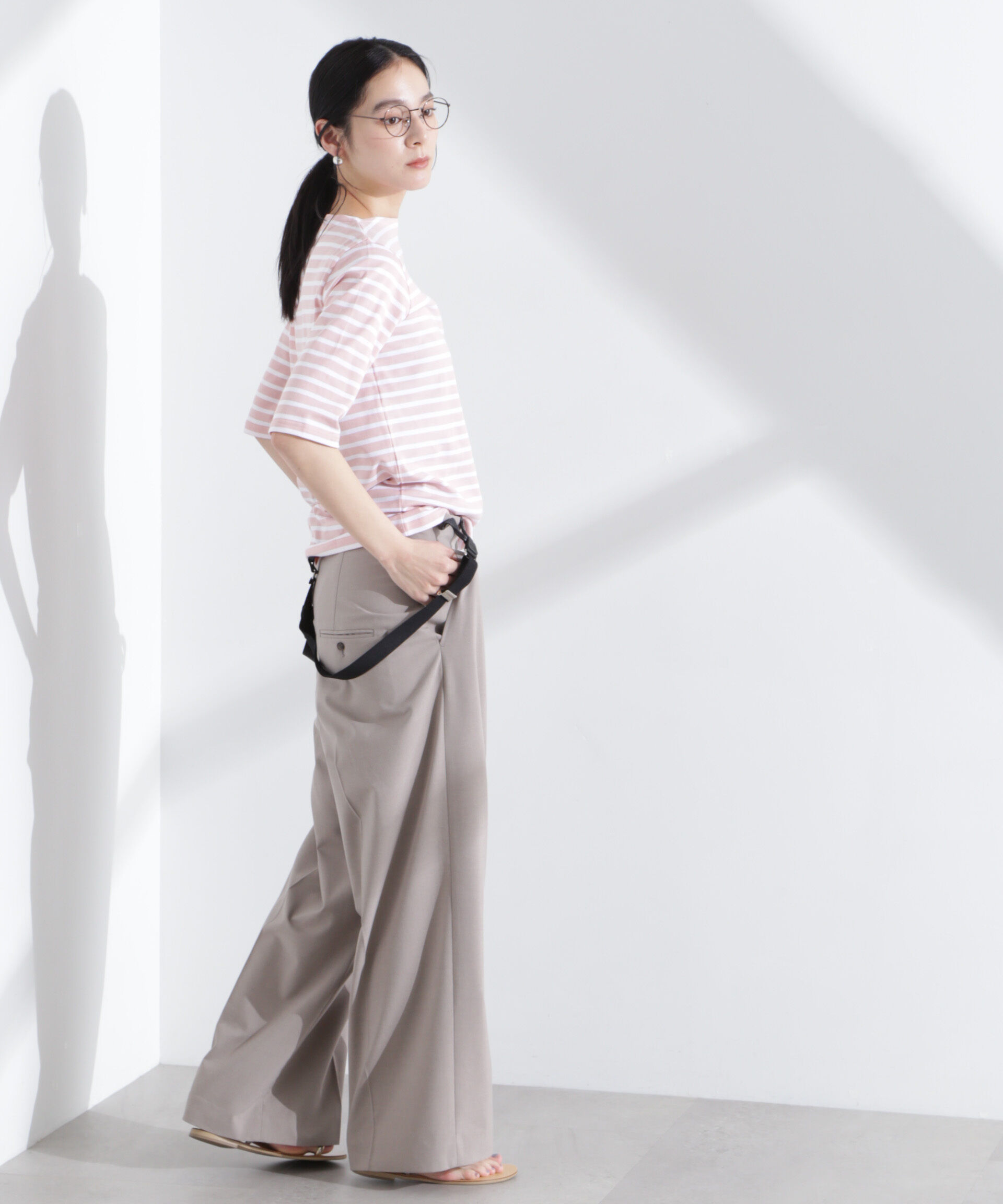 nano･universe「ORCIVAL/BFJ_BOAT NECK H/S P.O.」|Tシャツ・カットソー|