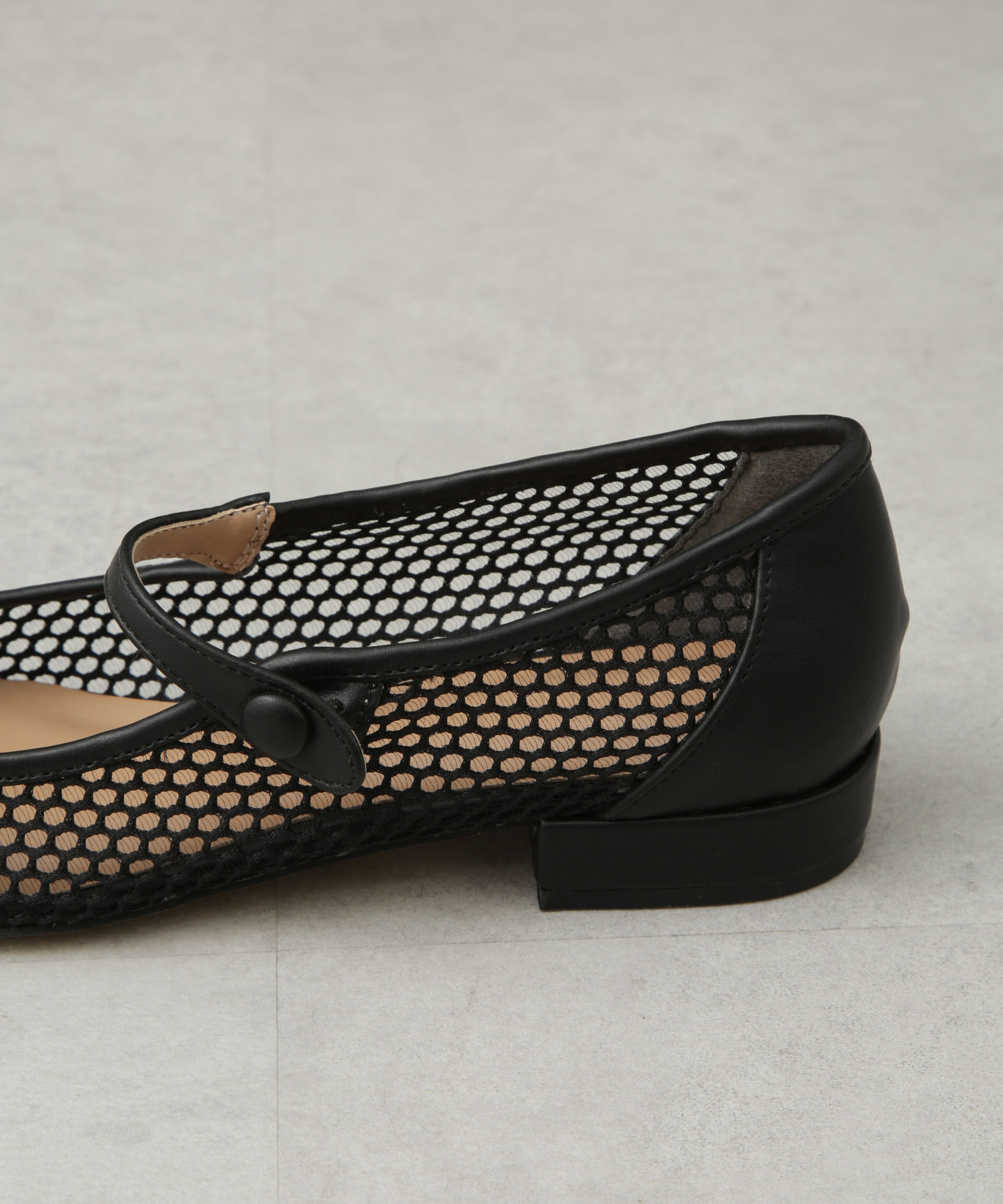 nano･universe「メッシュフラットパンプス」|ビジネス・ドレスシューズ|