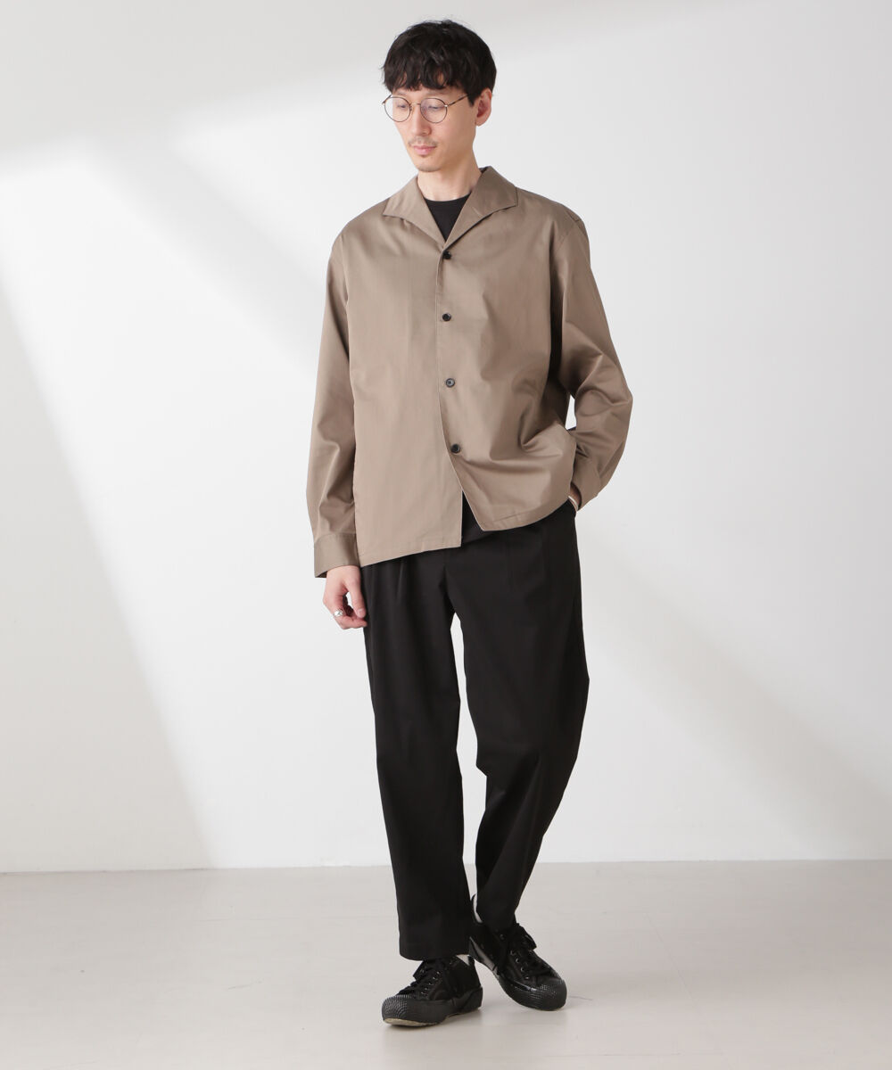 nano･universe「ソラーロライトストレッチワイドカラージャケット(セットアップ可)」|ブルゾン・スタジャン|