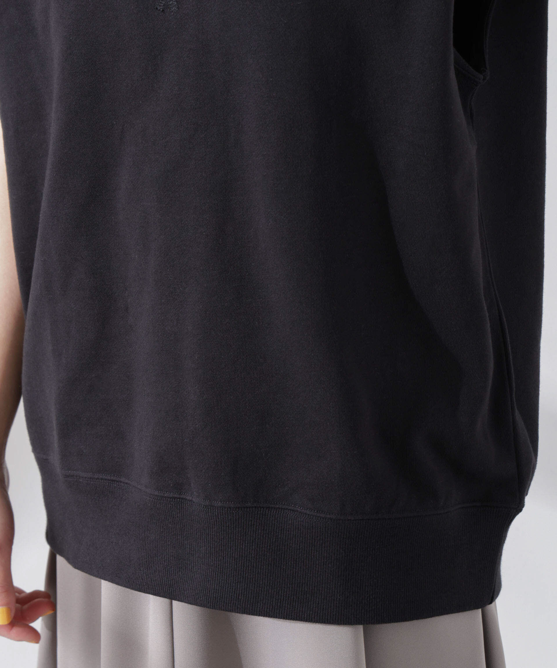 nano･universe「ノースリーブスウェットトップス」|Tシャツ・カットソー|