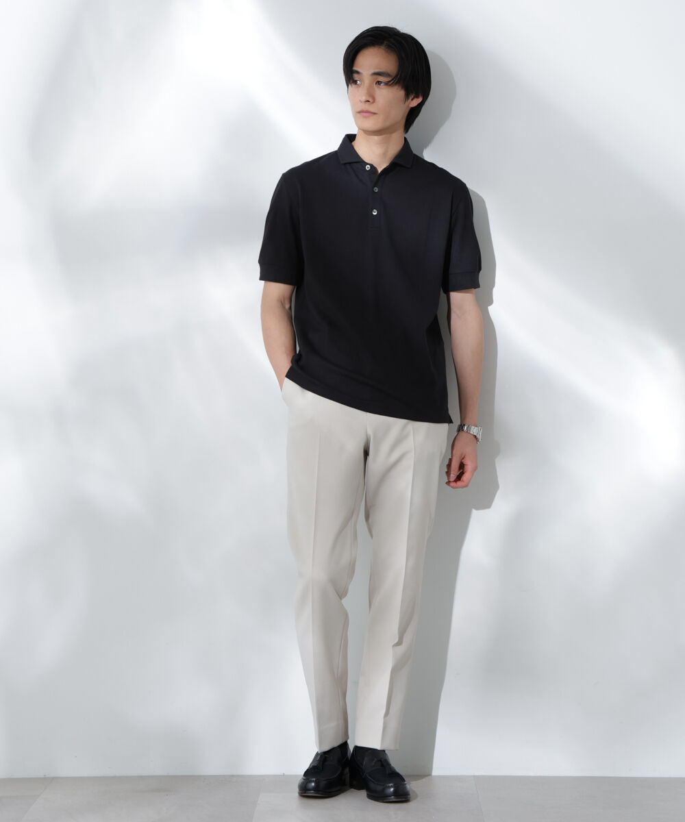 nano･universe「WEB限定/Anti Soaked ポロシャツ/カッタウェイ」|Tシャツ・カットソー|