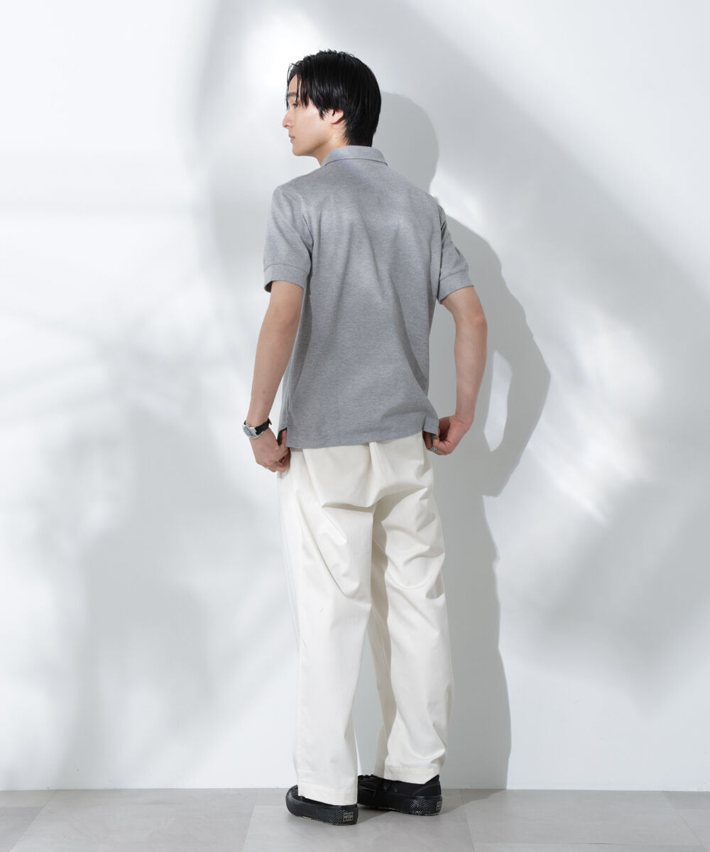 nano･universe「WEB限定/Anti Soaked ポロシャツ/カッタウェイ」|Tシャツ・カットソー|