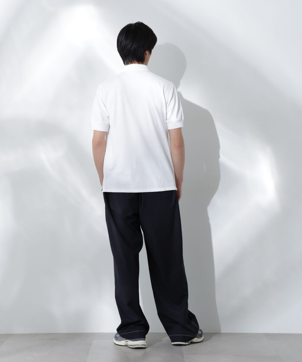 nano･universe「WEB限定/Anti Soaked ポロシャツ/カッタウェイ」|Tシャツ・カットソー|