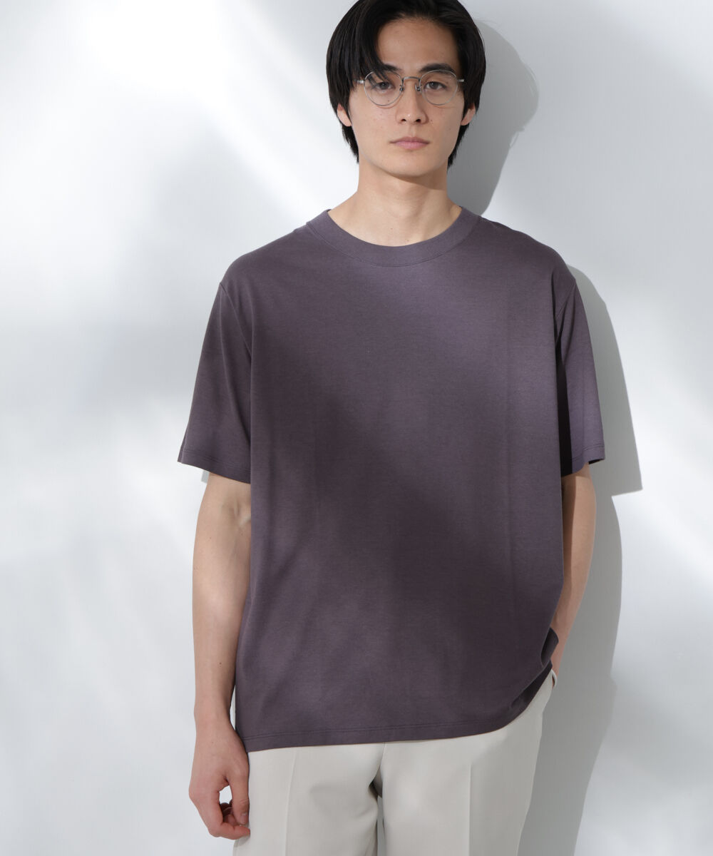 nano･universe「Anti Soaked(R)汗染み防止 De Light ミドルシルエットTシャツ」|Tシャツ・カットソー|