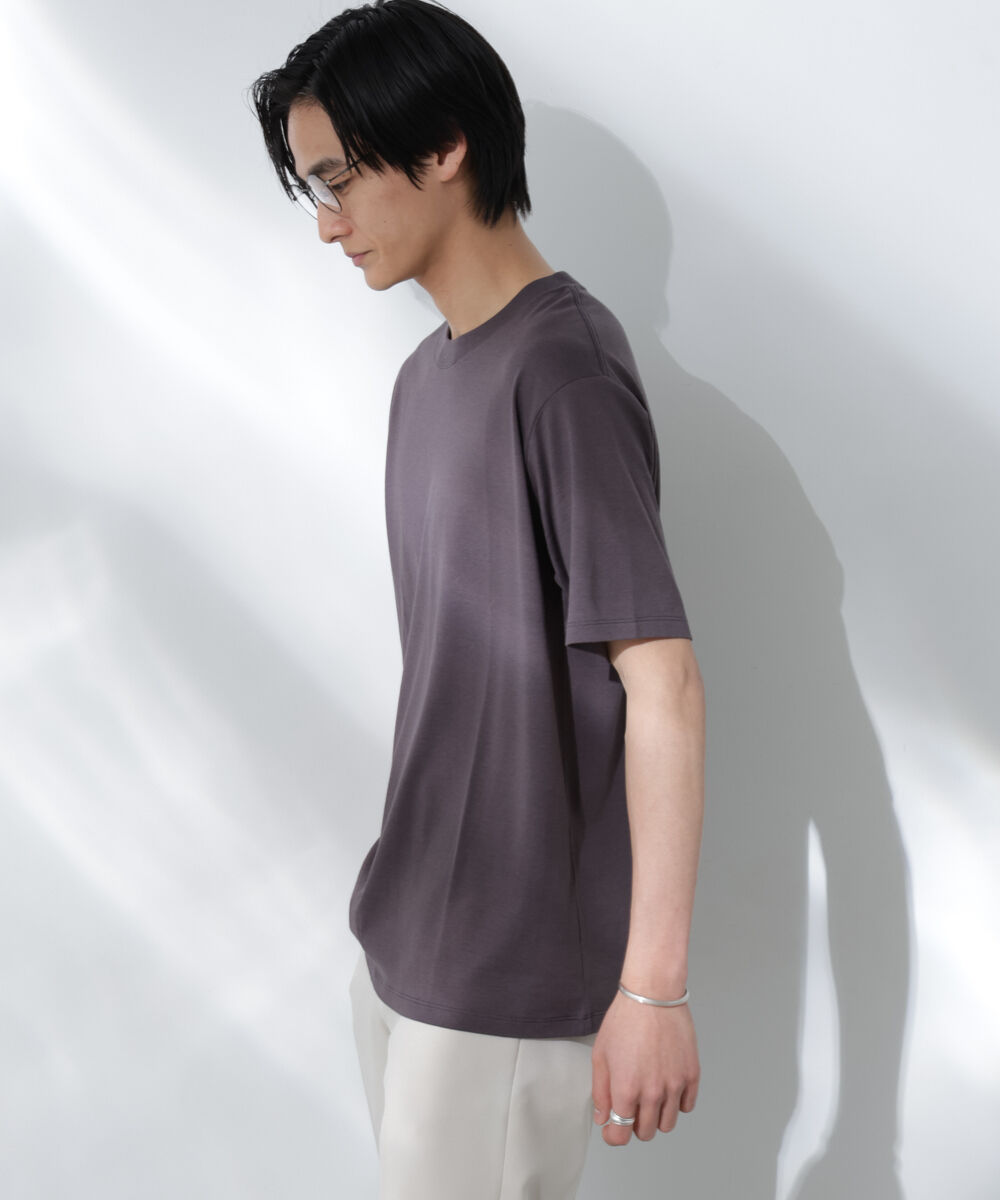 nano･universe「Anti Soaked(R)汗染み防止 De Light ミドルシルエットTシャツ」|Tシャツ・カットソー|